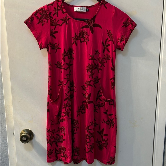 SIG ZANE X FIGHTING EEL Pink Floral Girl’s Dress, Sz 10 - Picture 1 of 7
